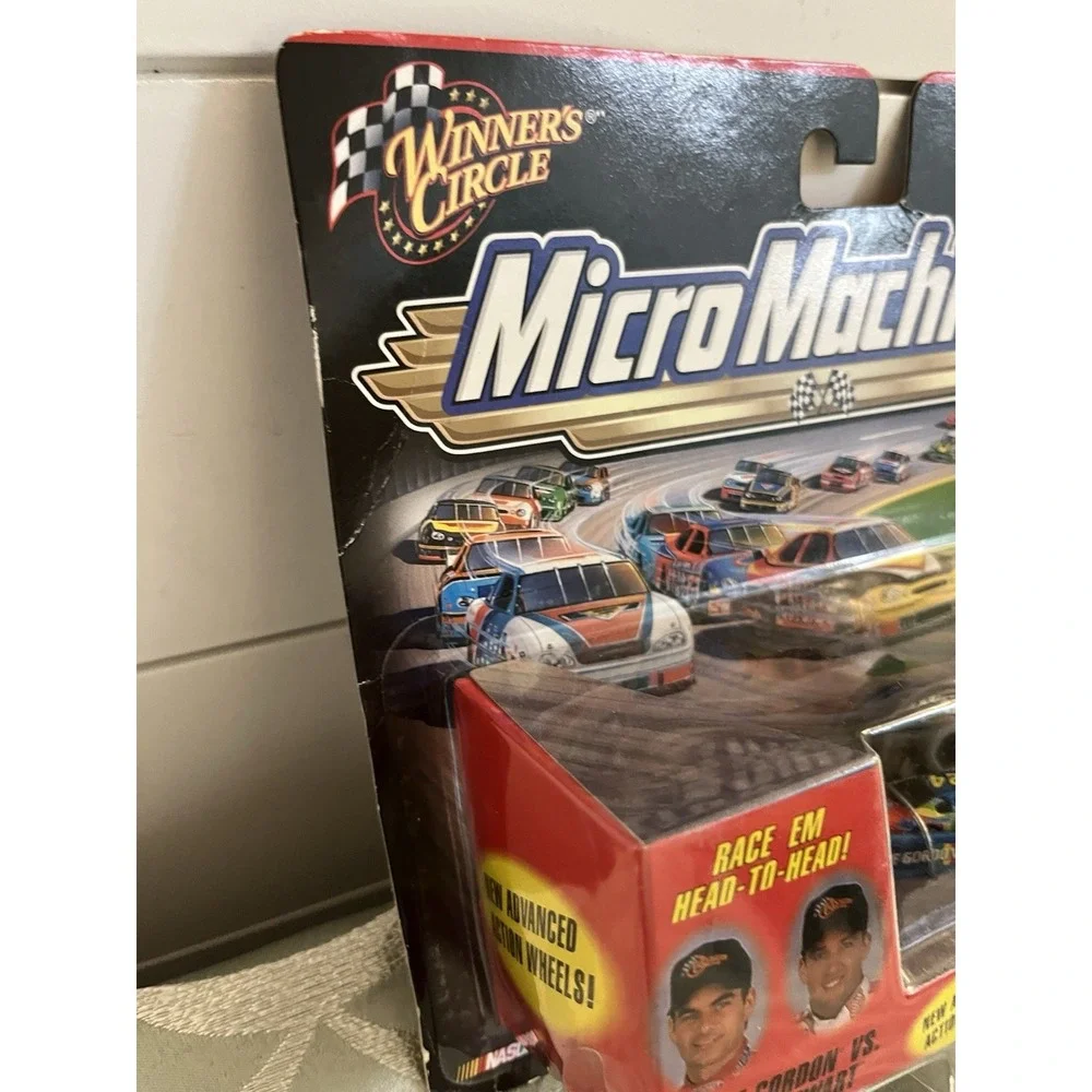WINNERS CIRCLE MICRO MACHINES NASCAR JEFF GORDON TONY STEWART DUELING DRIVERS